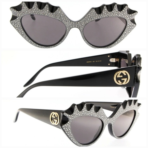 Gucci Hollywood Forever Cat Eye Sunglasses - Picture 1 of 9